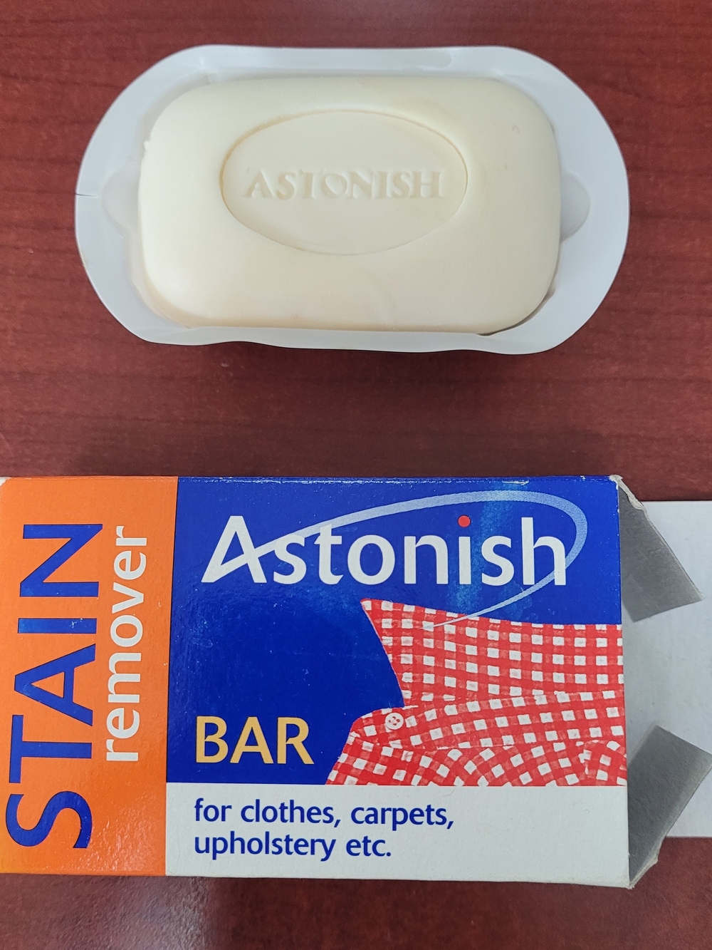 Vtg Astonish Stain Remover Bar for Laundry. Carpets. Etc.